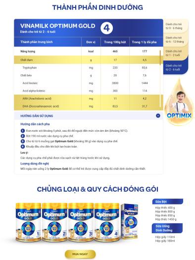 Sữa Optimum Gold 3 optimix 850g (Dành cho trẻ 1_2 tuổi) HSD 2026