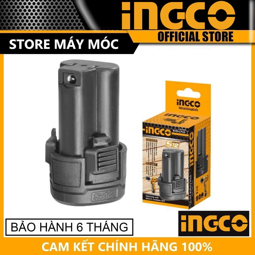 Pin lithium-ion 12v/1.5ah ingco fbli12152- hàng chính hãng