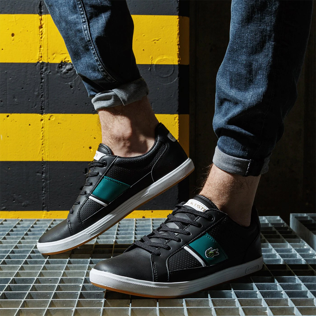 [FreeshipMAX] Giày Lacoste Europa 120 (Đen)