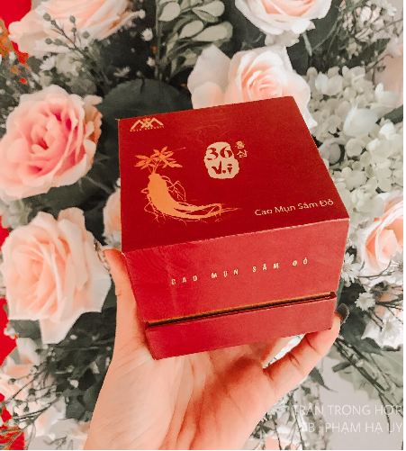 Cao mụn sâm đỏ 36 vị Meea Organic - Hộp 15 gam