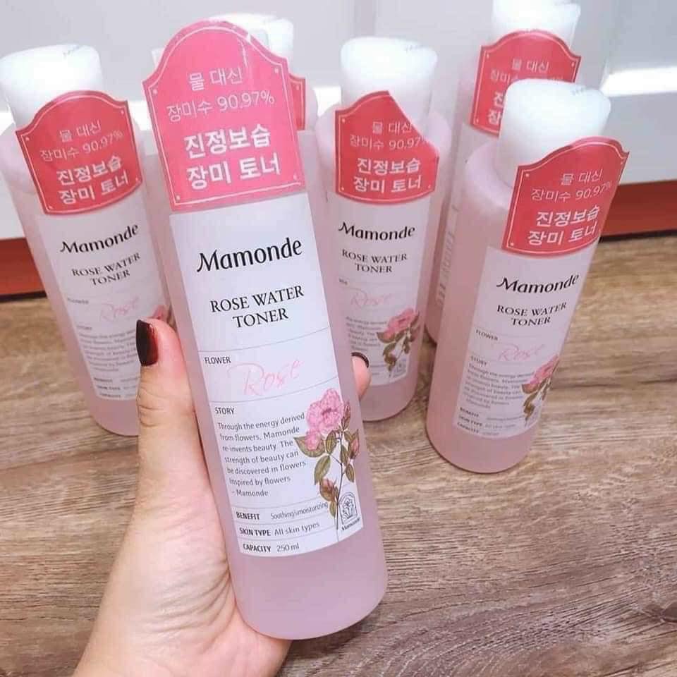 Nước Hoa Hồng Mamonde Rose