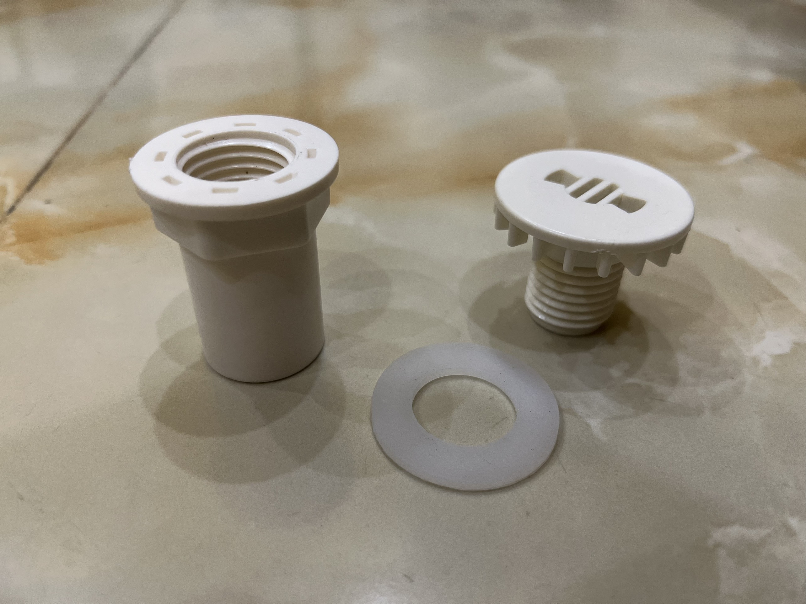 Out thoát nước xả đáy Phi 20 cho hồ cá ( loại thẳng)
