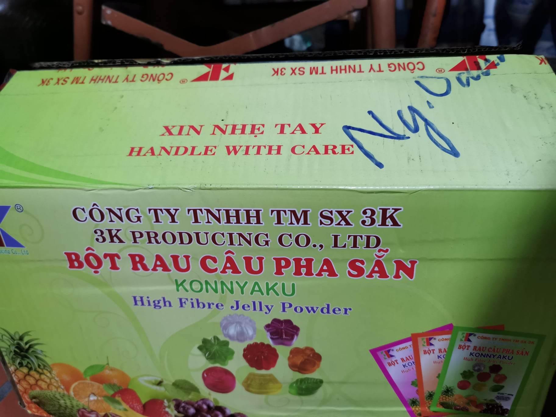 Bột Rau Câu Pha Sẵn Konnyaku 560g