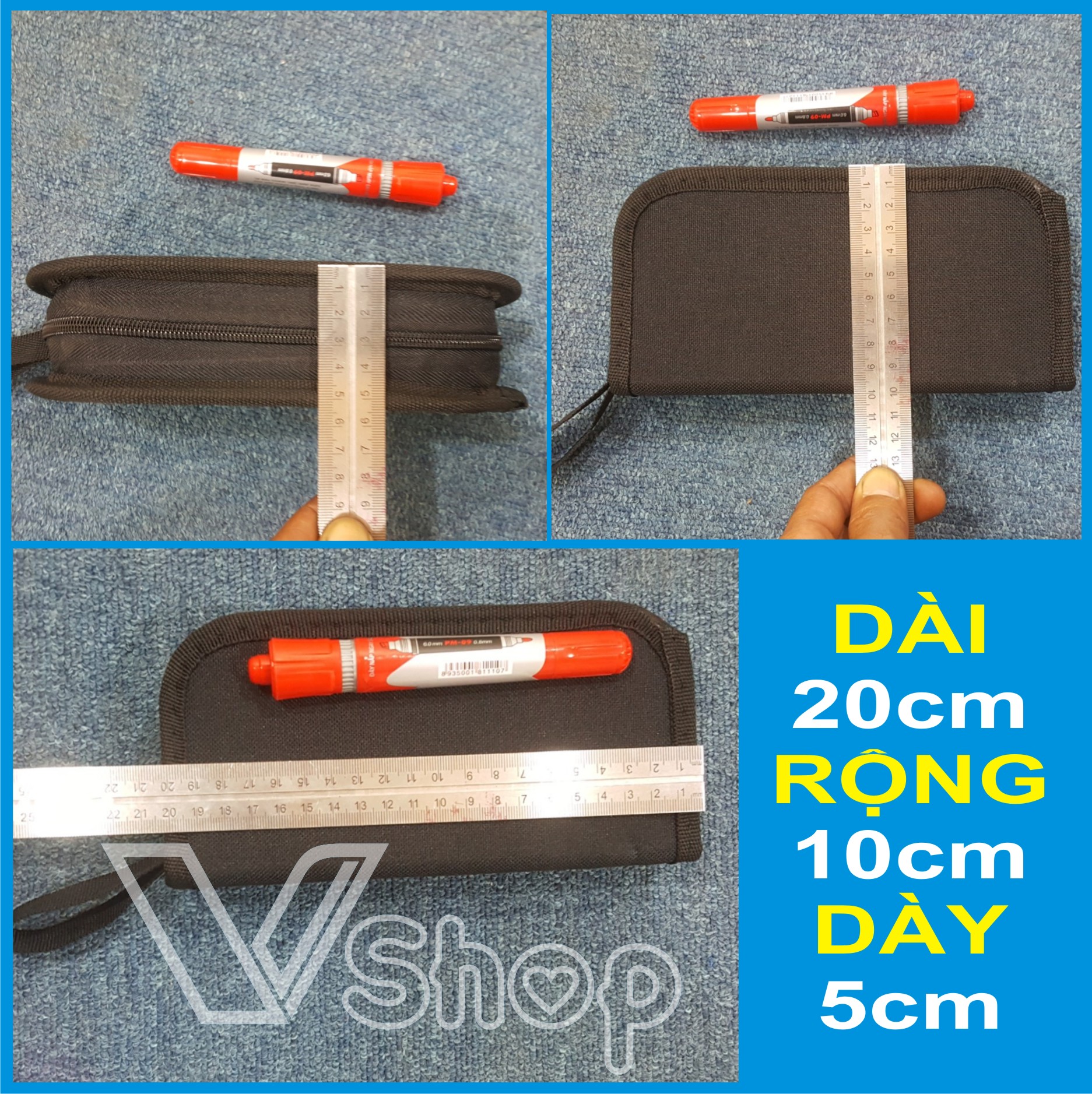Ví, túi, bóp đựng đồ nghề, dụng cụ sửa chữa.