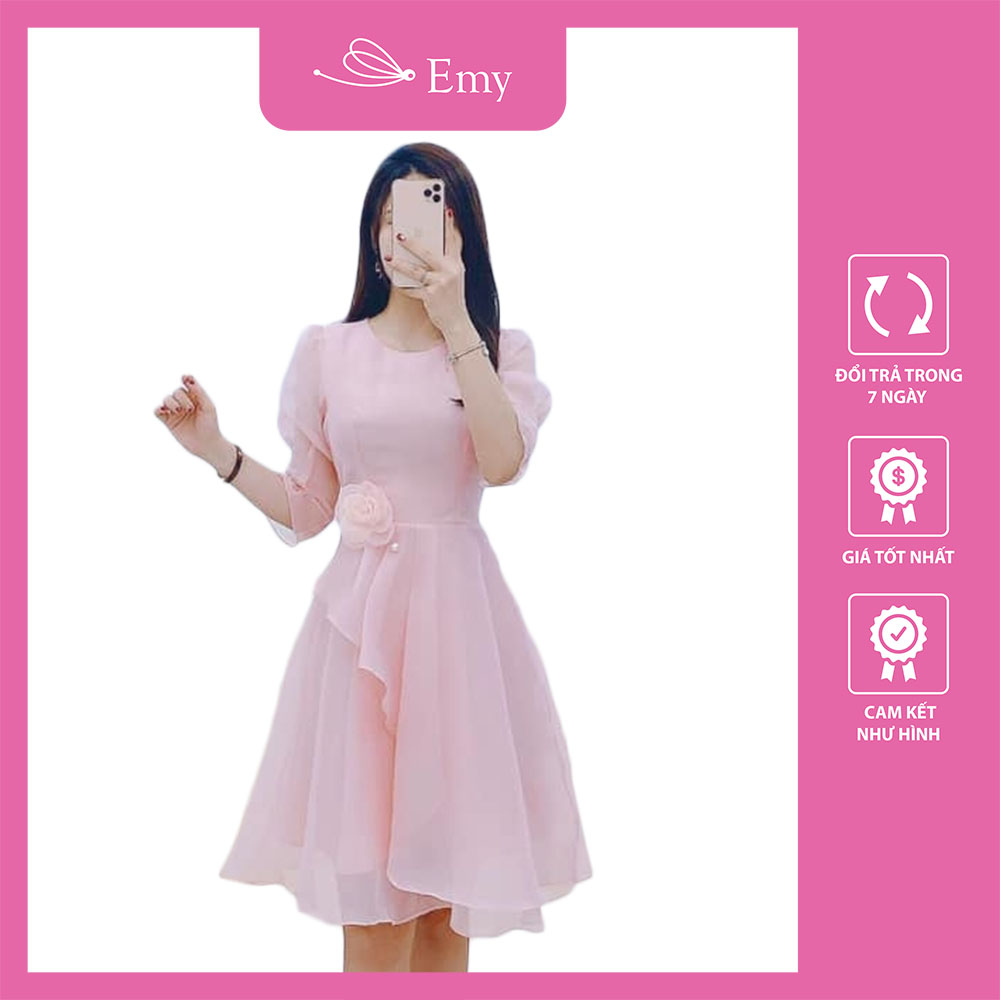 [HCM]ĐẦM VOAN LỤA TIỂU THƯ CAO CẤP ĐỦ SIZE 30 ĐẾN 72KG- V5