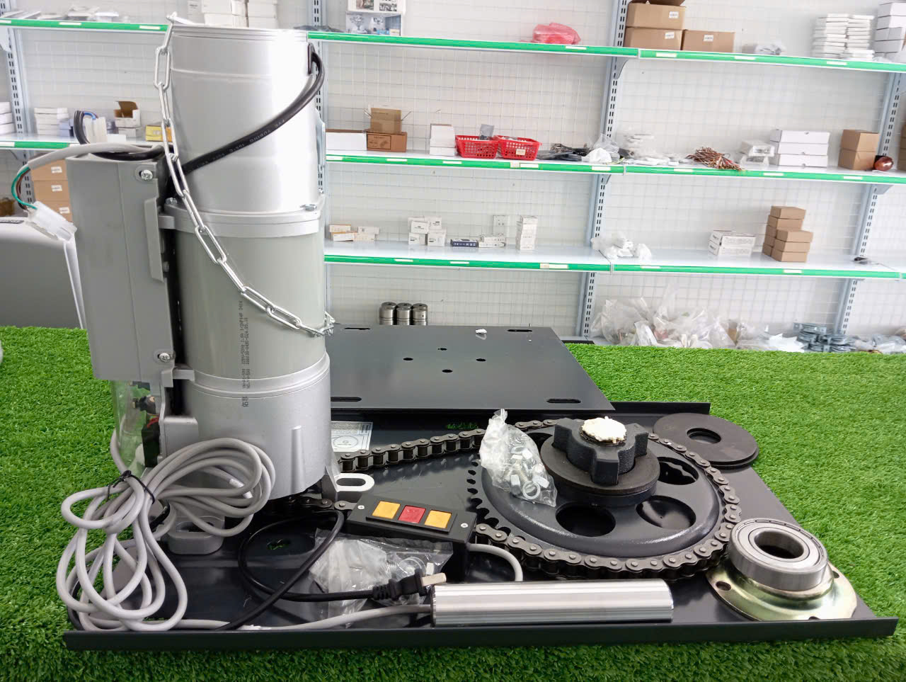[Trả góp 0%] Bộ motor cửa cuốn YH500KG, tải trọng 500kg lõi đồng