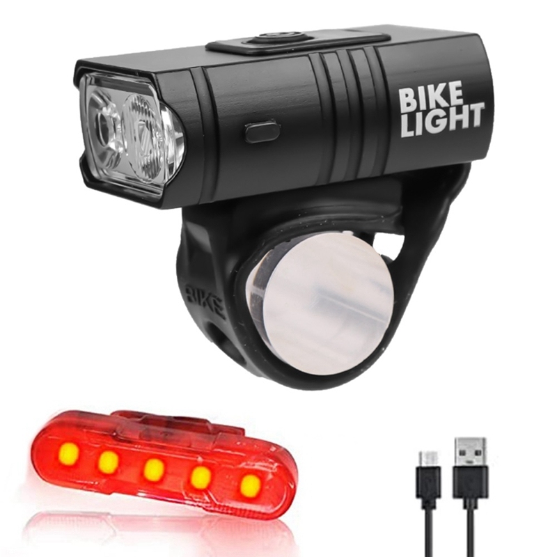 Mua Bicycle Front Light USB Rechargeable LED 800LM 6 Modes MTB Bike Front Lamp Flashlight