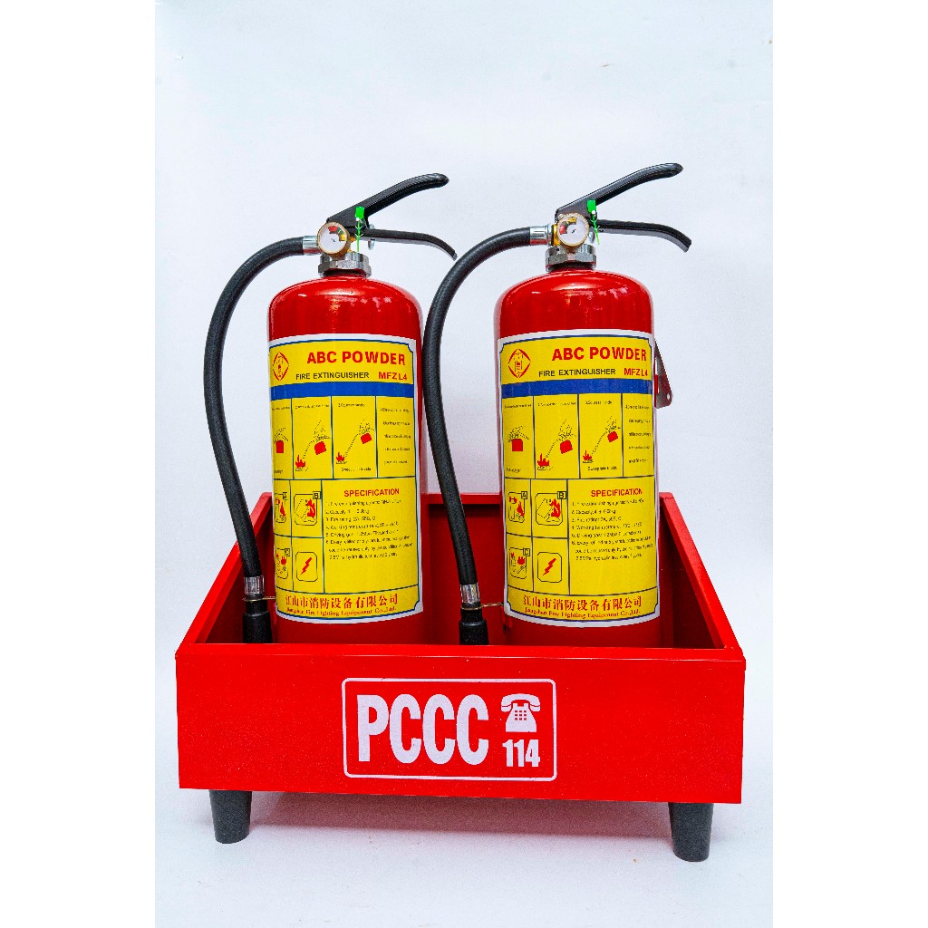 Kệ đựng bình PCCC 02 bình