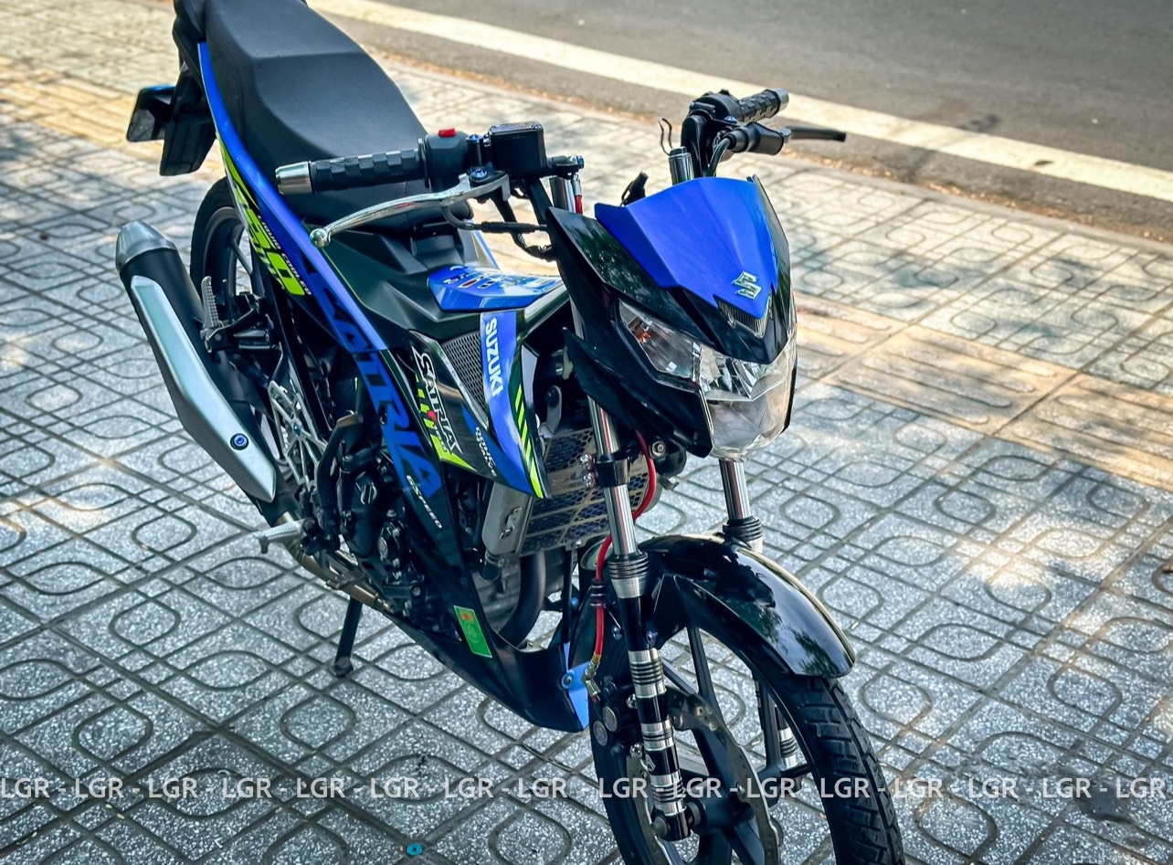 Phuộc Trước Phay Thái HM Màu Đen Căt Ty 3 Phân, Hạ 3 Phân Raider - Satria