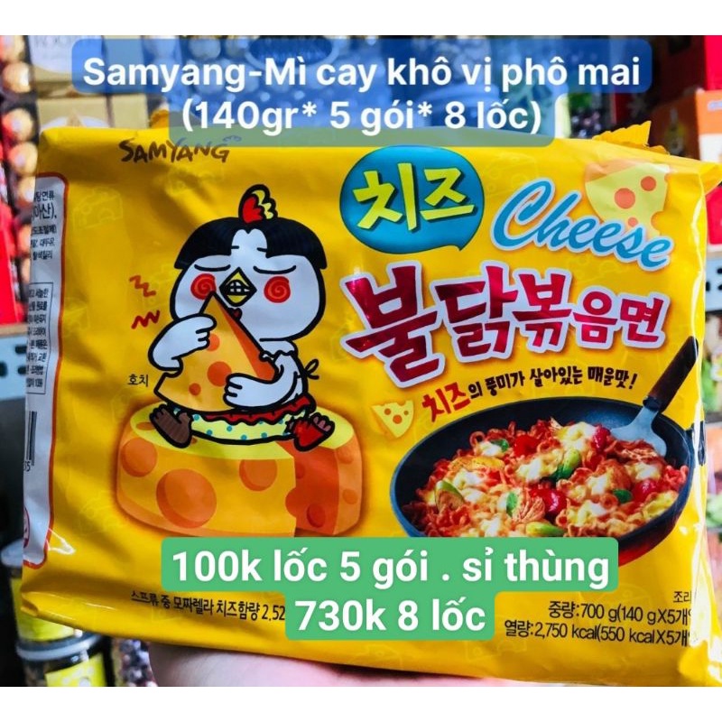 Mì gà cay phomai Samyang / Mì Samyang vị phomai