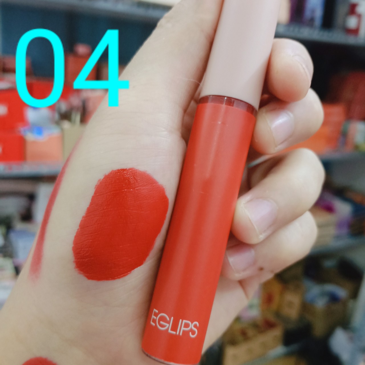 Son kem lì elip màu đẹp