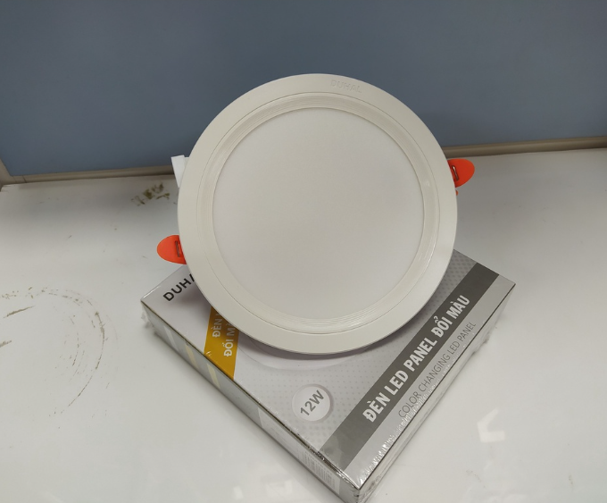 Đèn LED siêu mỏng đổi màu 12W Duhal (KDMT0121).