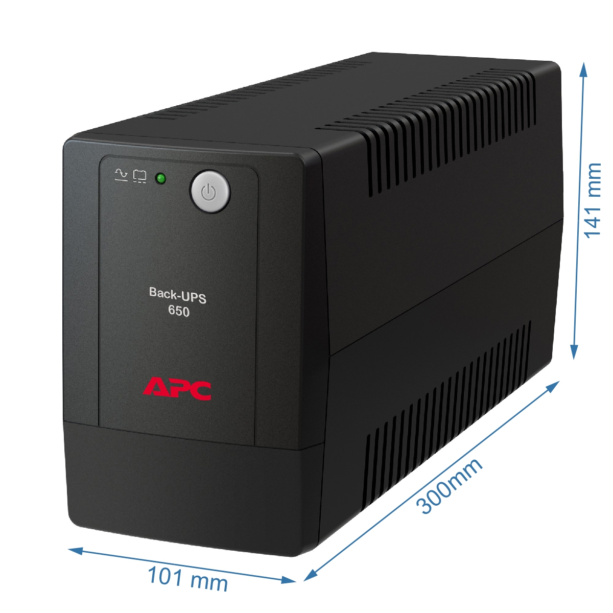 Bộ lưu điện 650va chính hàng ups apc, lưu điện bx650li-ms 650va/325w