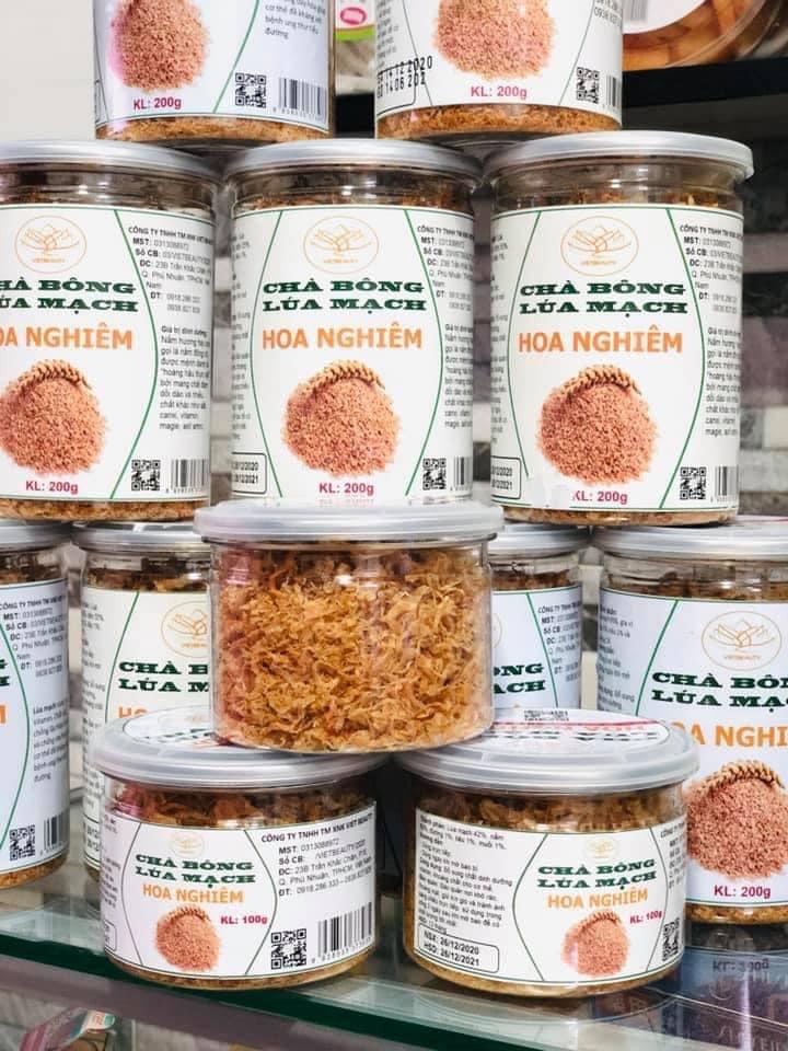 [HCM]Chà bông lúa mạch chay - Hoa Nghiêm 200gr