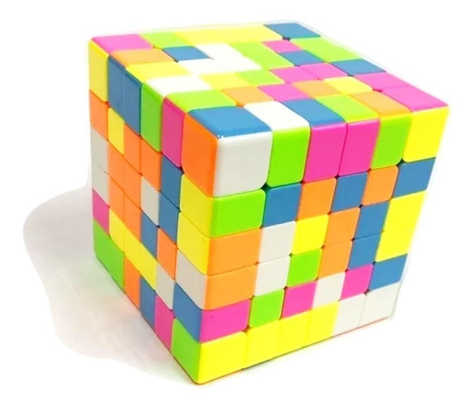 Rubik 6x6 trơn không viền - SDX247