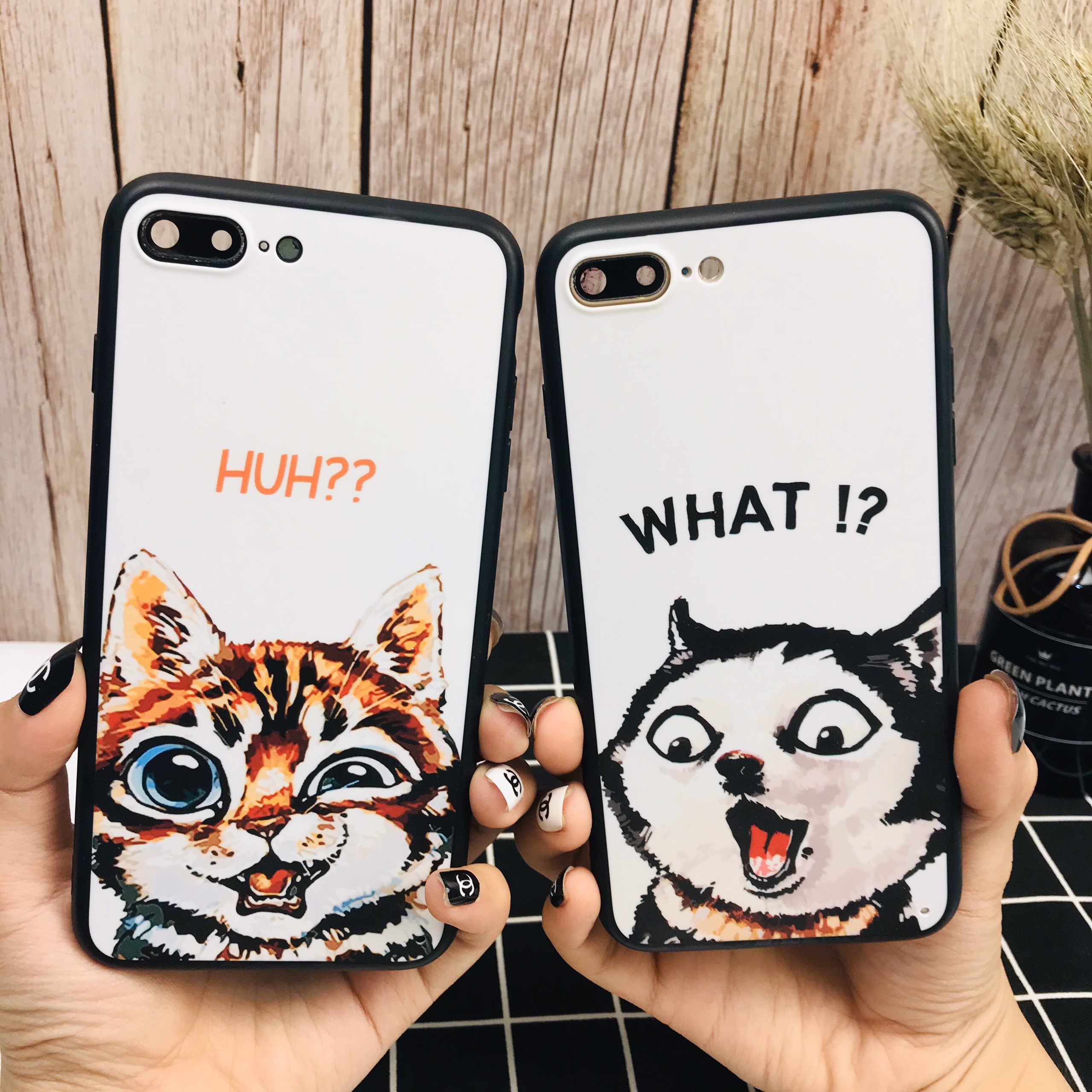 [ IPHONE ] ỐP LƯNG SILICON MÈO & CÚN