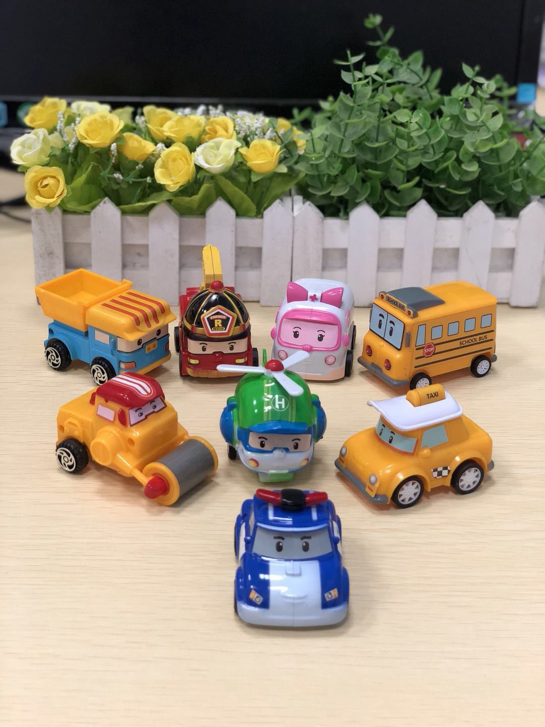 Combo 8 xe đồ chơi mô hình cho bé