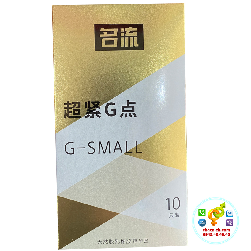 Bao cao su size nhỏ 45mm G-SMALL ( Có gai tăng cảm giác )