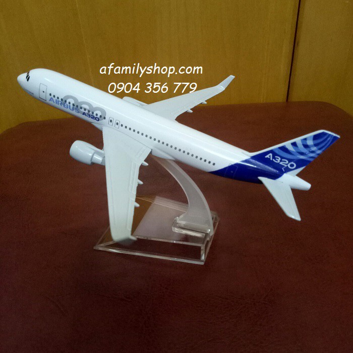 Mô hình máy bay tĩnh Airbus A320 Neo 16cm