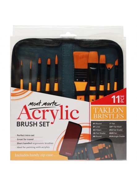 Cọ vẽ Acrylic Mont Marte cao cấp