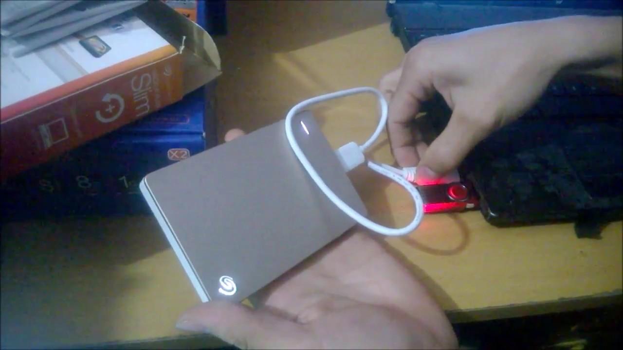 [HCM]Ổ Cứng Di Động 320GB Seagate Backup Slim Plus