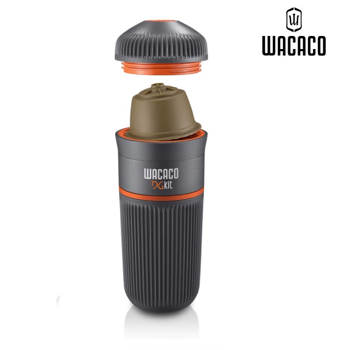 Hàng chính hãng - bộ phụ kiện cho nanopresso tương thích với viên nang cà phê wacaco dg kit tặng kèm kệ để đứng cao cấp