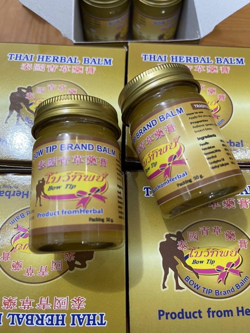 [HCM]Dầu cù là thảo dược Bow Tip Brand Balm 50g