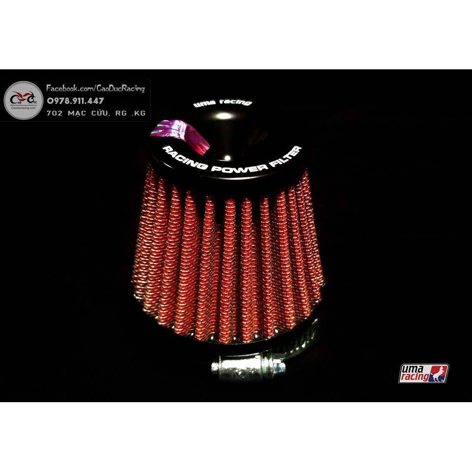[Lấy mã giảm thêm 30%] Lọc gió trụ bánh ú Uma racing size 38 và 48