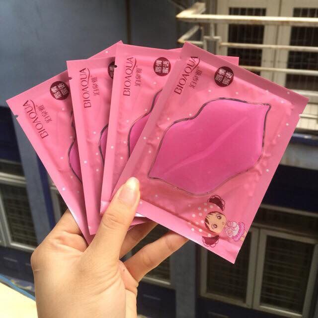 [HCM]COmbo 3 MASK MÔI BIO AQUA mặt nạ môi