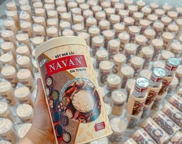 bột ngũ cốc navan 500gr