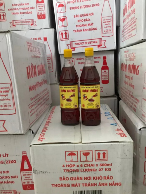 ( 1 lít kho ngon) nước mắm Phú Quốc Hớn Hưng