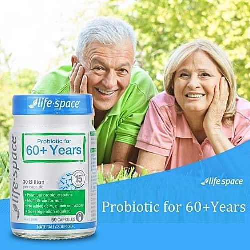 Men Vi Sinh Life Space Probiotic 60+ years