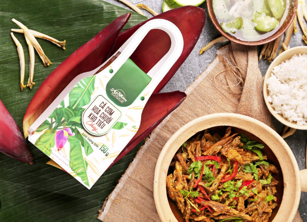 Cá Cơm Hoa Chuối Chay An Nhiên 150g