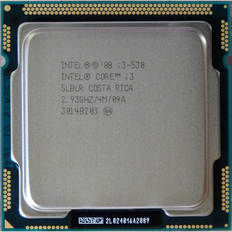 CPU core i3 Core i5 Core i7 socket 1156 cho main H55 H57