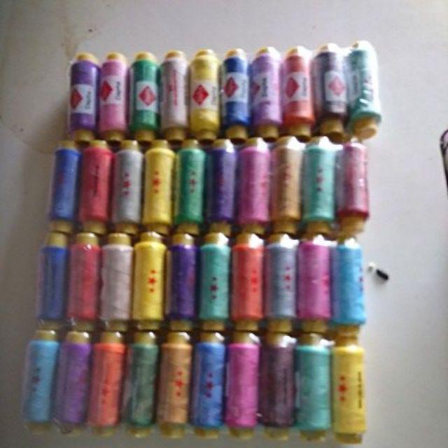 10 Sewing Threads (bonus 1 needle)
