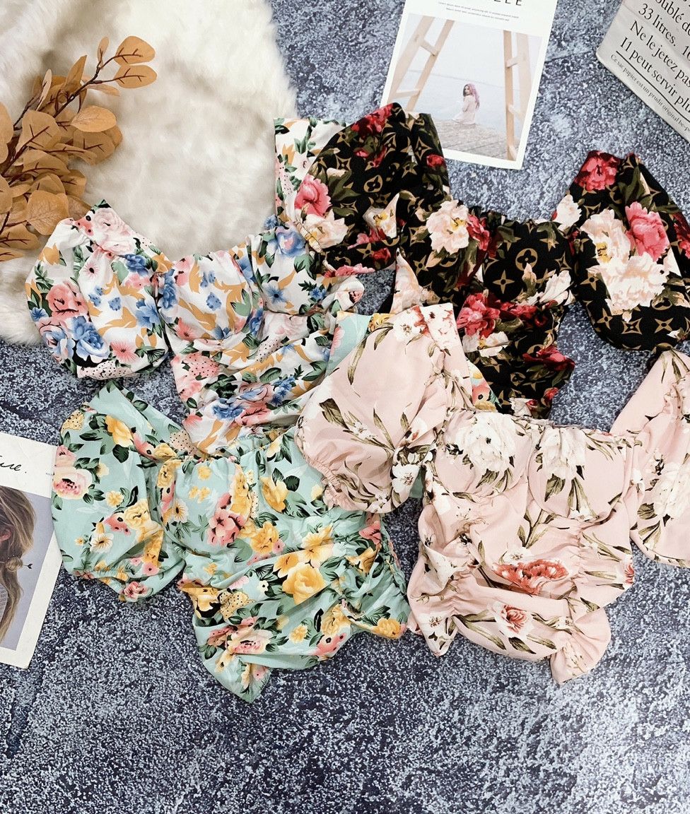ÁO KIỂU NỮ,ÁO BÔNG DÁNG CROPTOP FORM 45KG