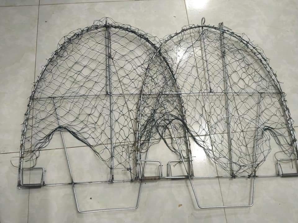 mẹt bẫy bìm bịp.mồi giả