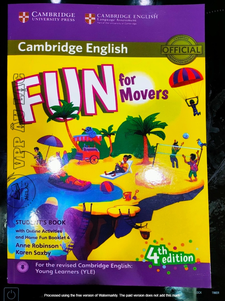 Fun for Starters, Movers, Flyers - Giấy bóng - Tặng kèm file nghe Mp3 (full bộ bản đẹp)
