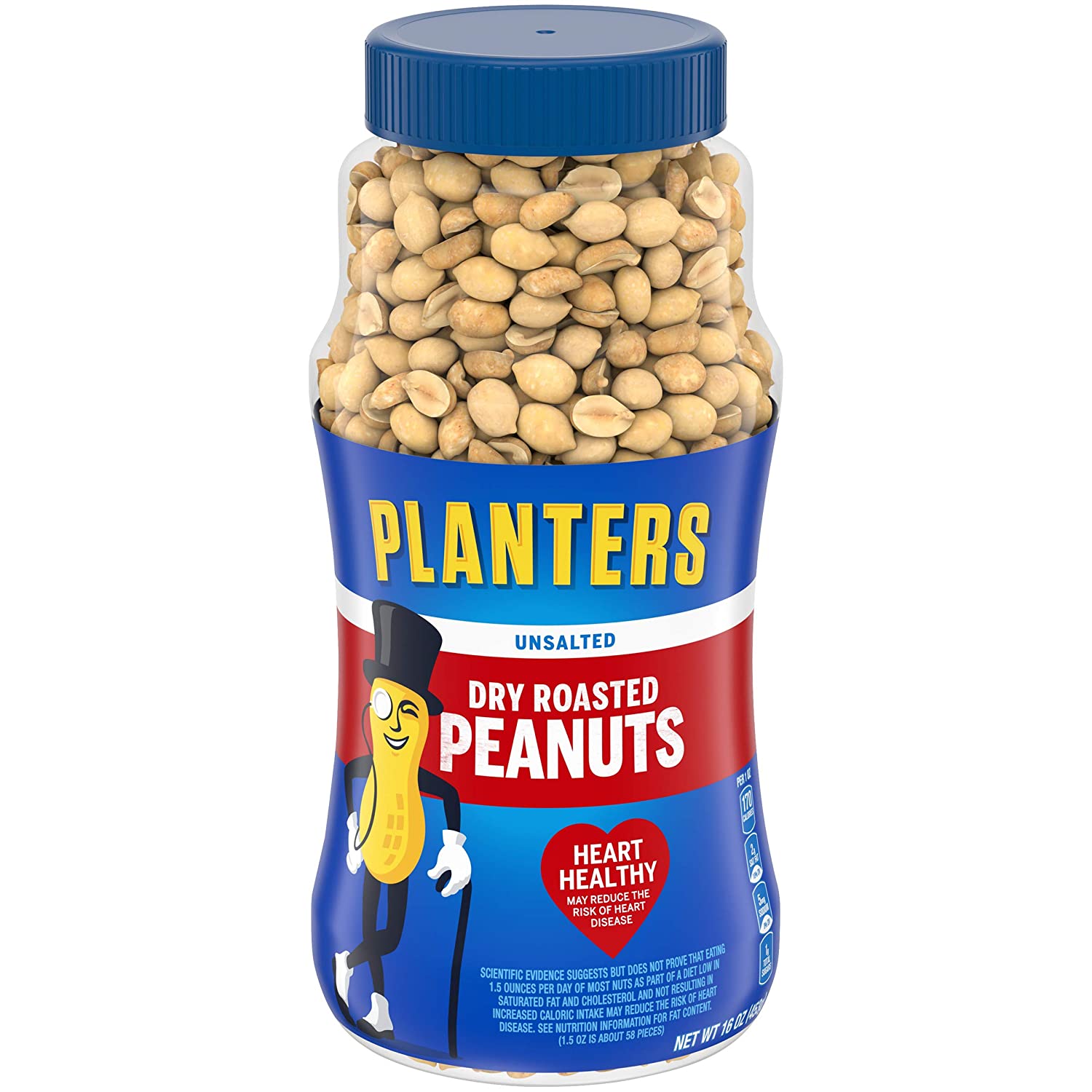 Đậu phộng rang Planters unsalter -không muối  - Mỹ