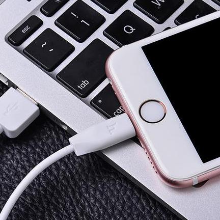 Cáp sạc Lightning Hoco X1 cho iPhone/iPad dài 1M dây chống gập siêu bền