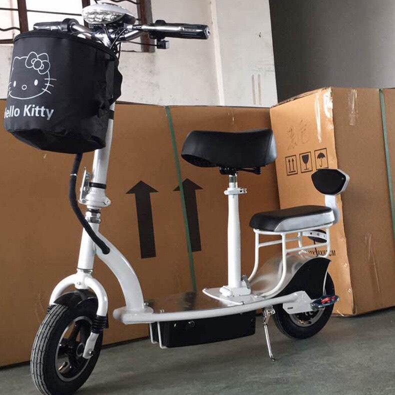 Xe đạp điện escooter hai chỗ ngồi