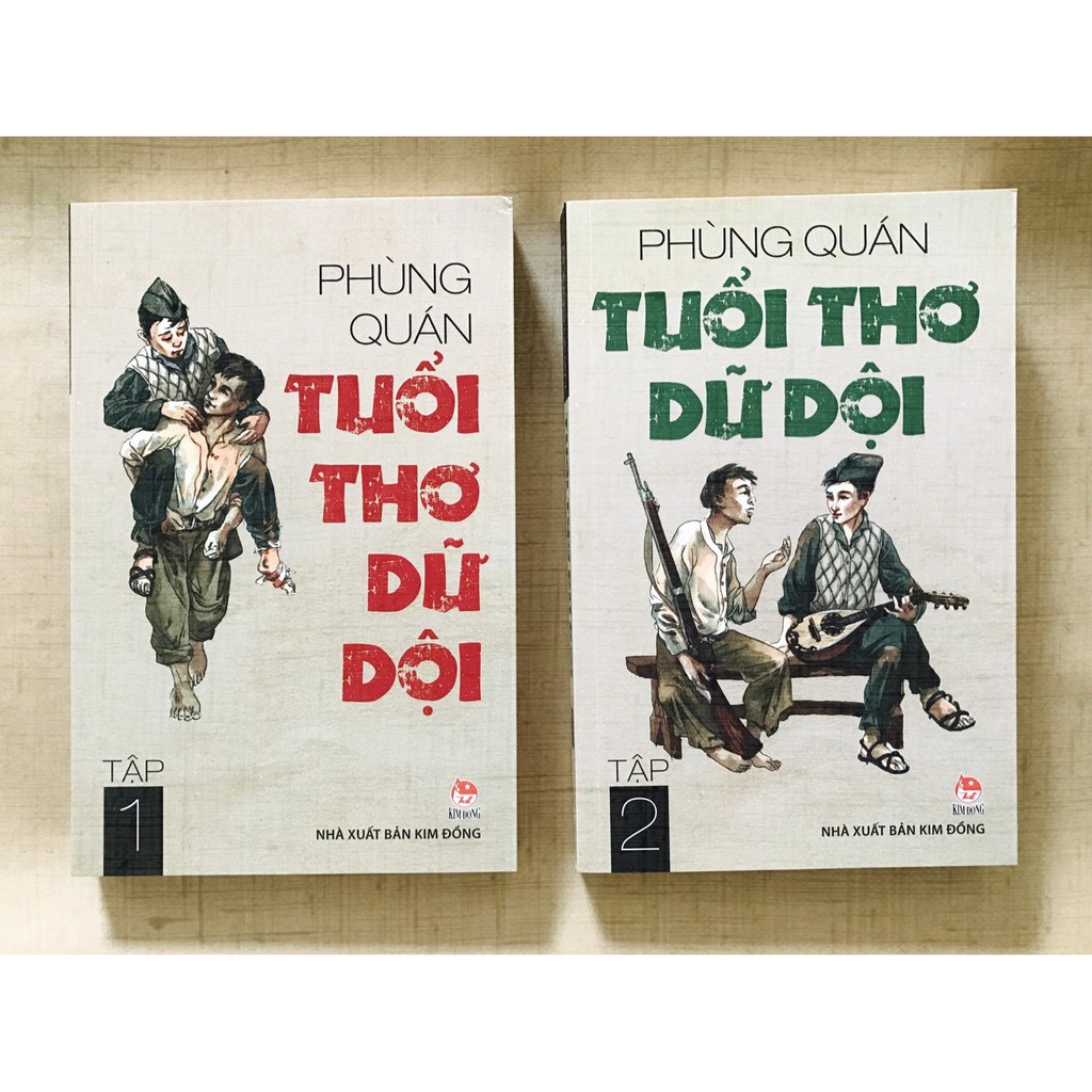 Sách Tuổi Thơ Dữ Dội ( Tập 1+ Tập 2)
