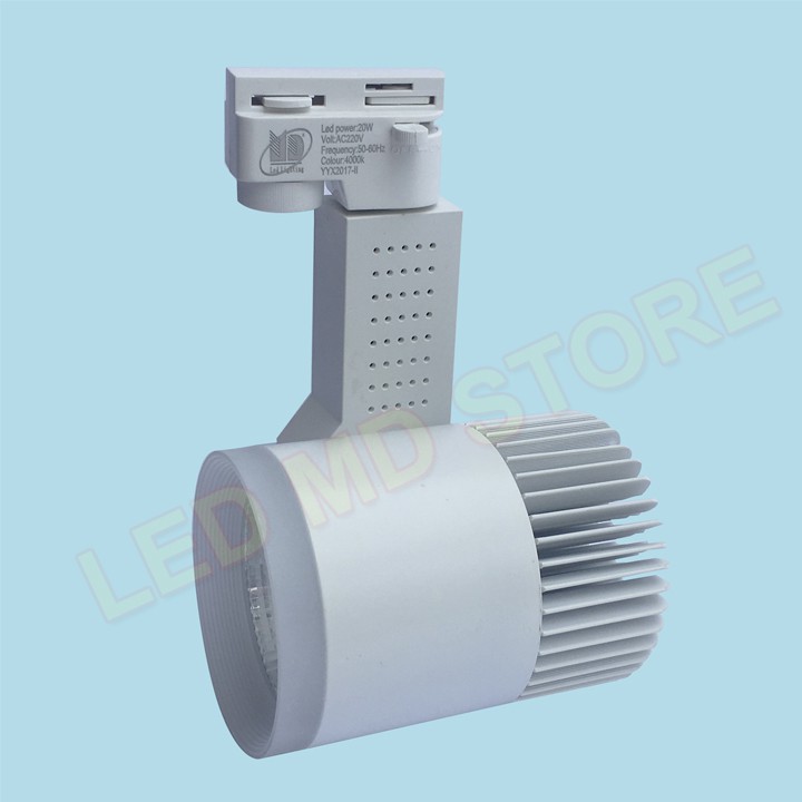 Đèn rọi ray DG vỏ trắng 12W