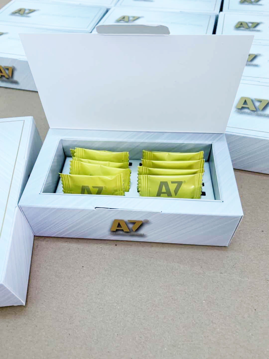 1 Viên Kẹo A7 Alpha Seven vị Chanh - Che Tên