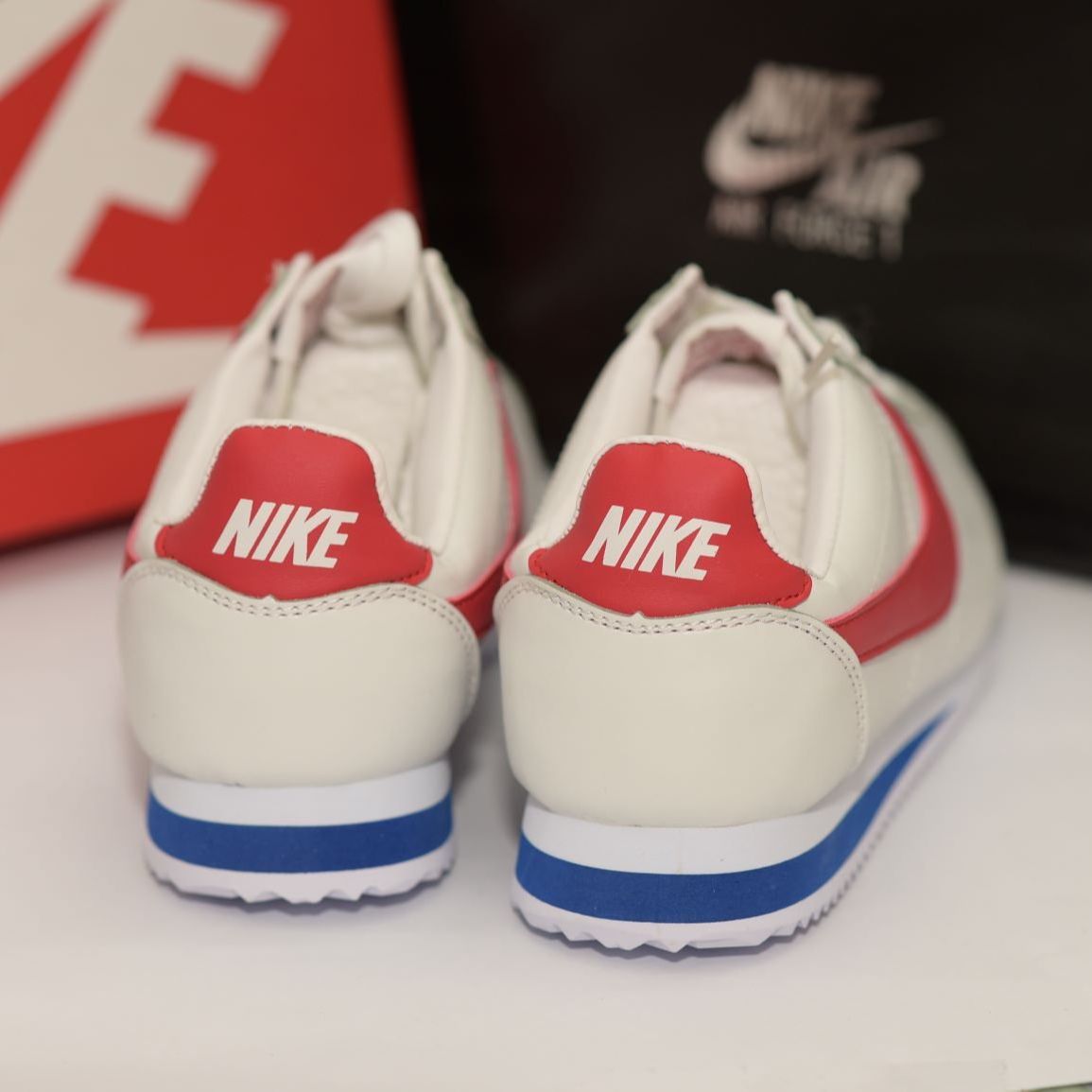 [Siêu Sale] Giày Nam Nữ Sneaker Cortez Đỏ (Fullbox+ Tặng hộp bảo vệ box)