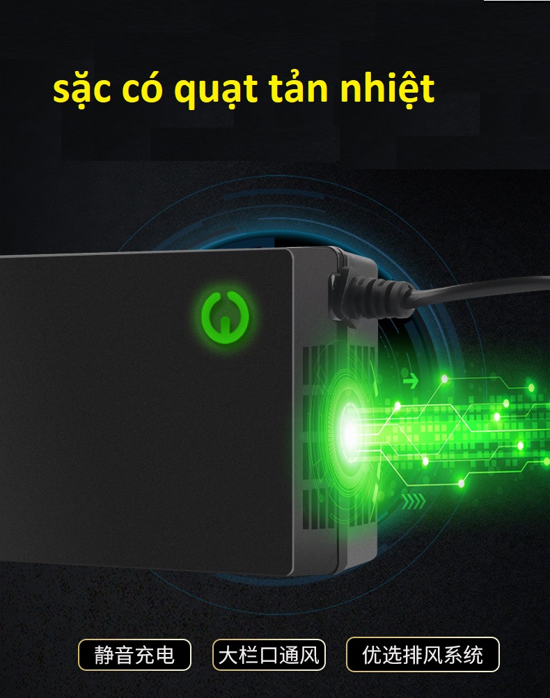 sạc xe điện 42v 2a