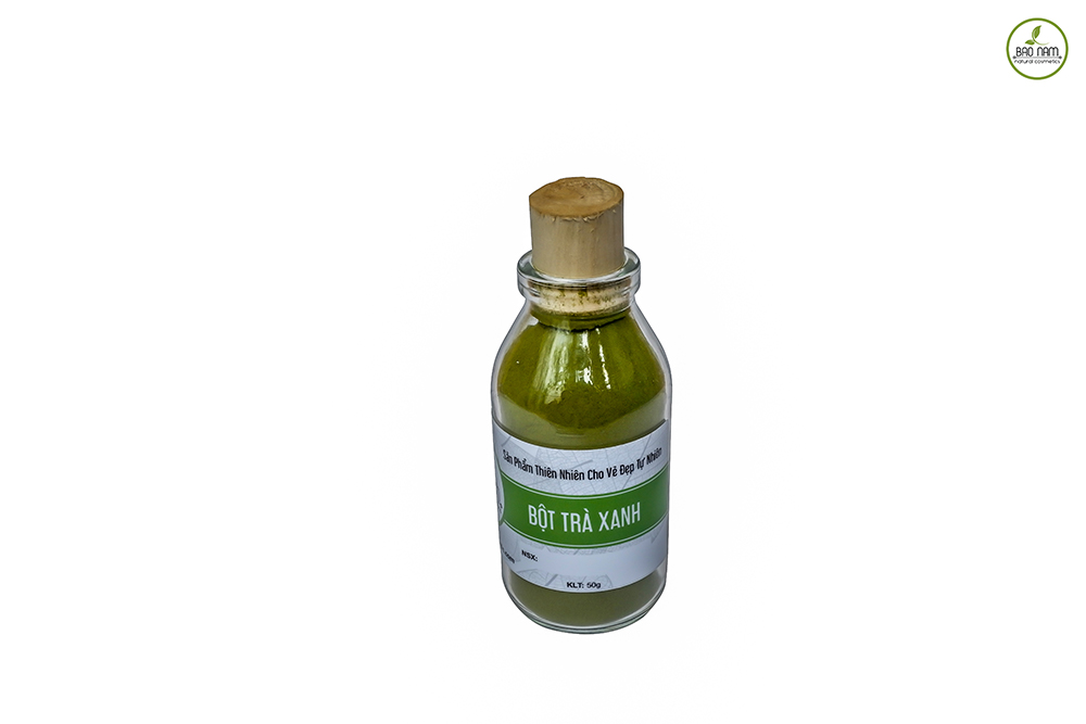 [HCM]Bột Trà Xanh Dưỡng Da Tự Nhiên 50gr