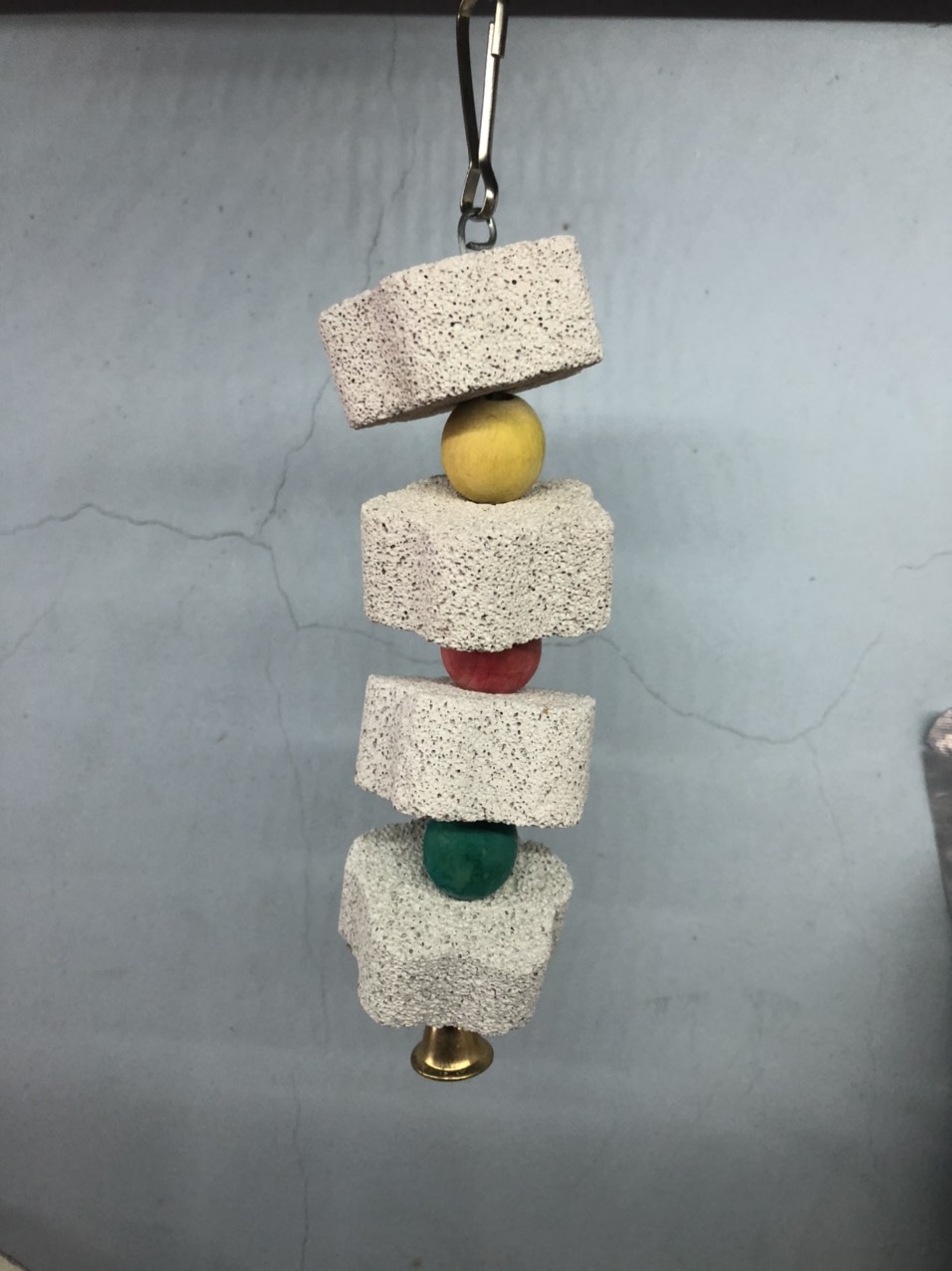 4 viên đá mài mỏ vẹt, hamster, sóc