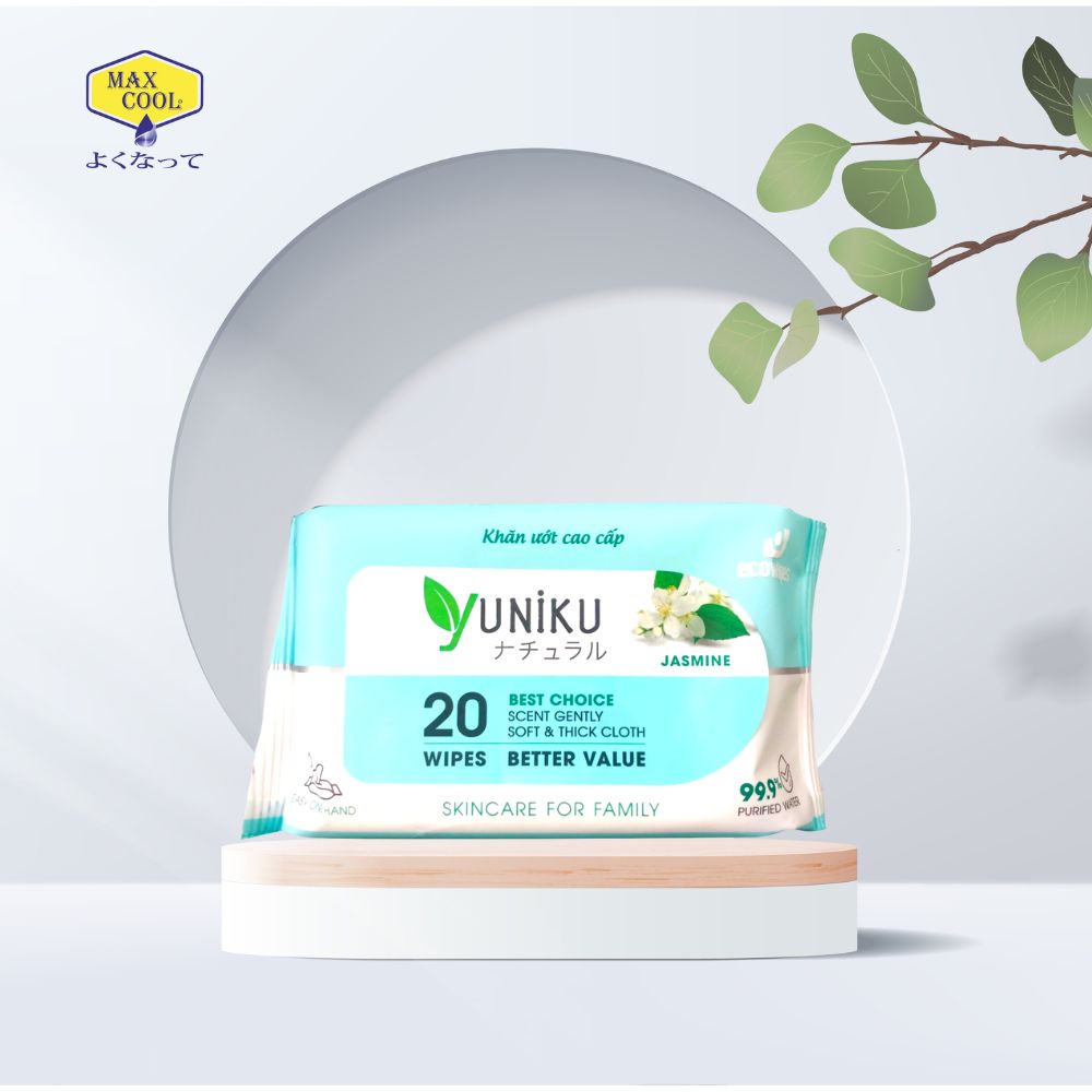 Combo 3 gói Khăn giấy ướt cao cấp 20 Tờ (HÀNG CHÍNH HÃNG)