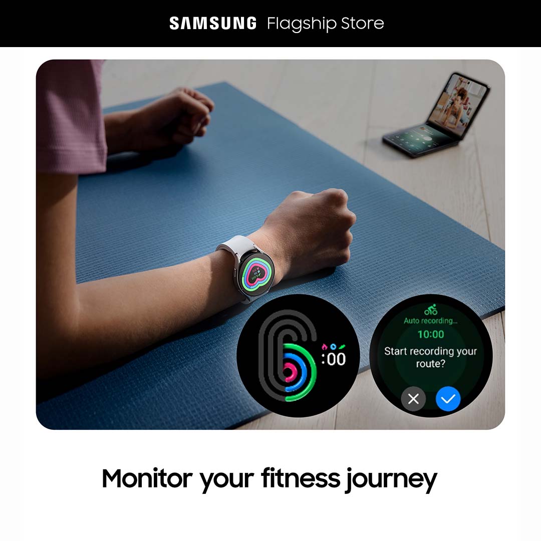 Đồng hồ Samsung Galaxy Watch 6 44mm, Đ.hồ thông minh theo dõi sức khỏe, màn hình 44mm
